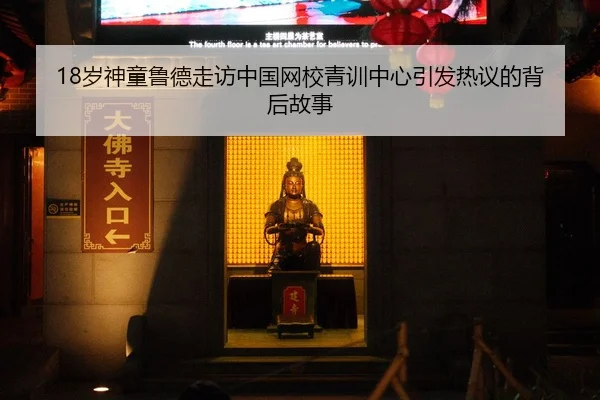 18岁神童鲁德走访中国网校青训中心引发热议的背后故事
